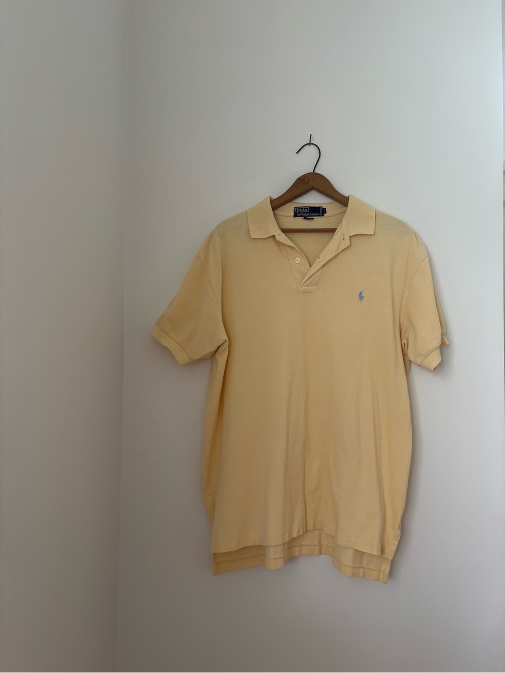Vintage 1990s Polo by Ralph Lauren butter polo oversized golf shirt embroidered